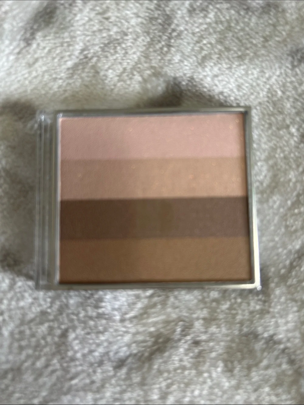 Neutral Shimmer Face Palette - Peachy Nude Tones